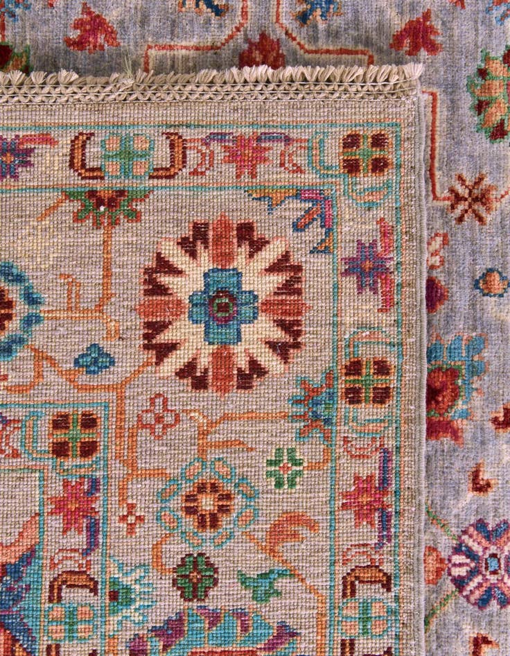 Detail image of 5' 1 x 6' 5 Hand Knotted Ariana Ziegler Rug