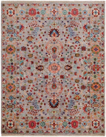 5' 1 x 6' 5 Hand Knotted Ariana Ziegler Rug