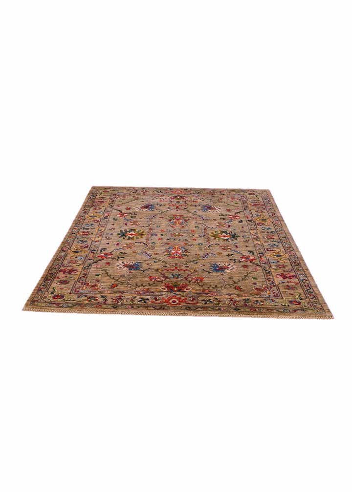 5' 1 x 7' Hand Knotted Ariana Ziegler Rug