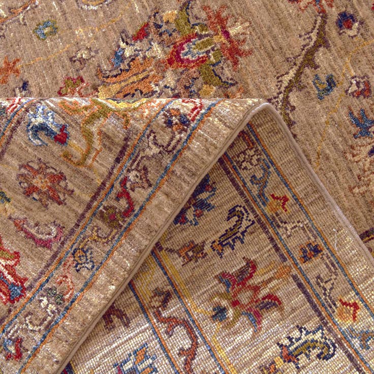 Detail image of 5' 1 x 7' Hand Knotted Ariana Ziegler Rug