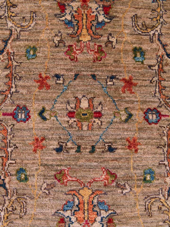 5' 1 x 7' Hand Knotted Ariana Ziegler Rug