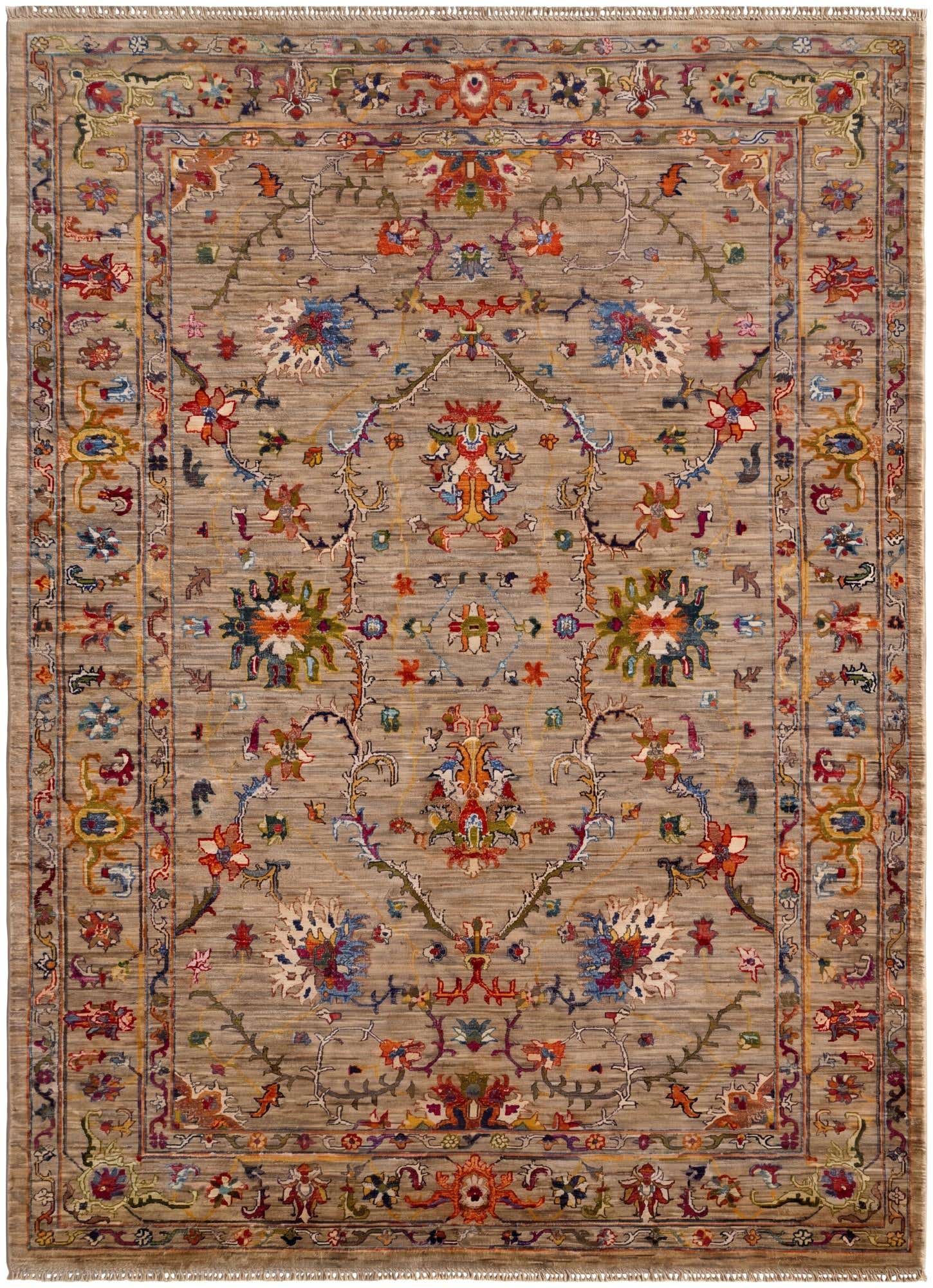 5' 1 x 7' Hand Knotted Ariana Ziegler Rug