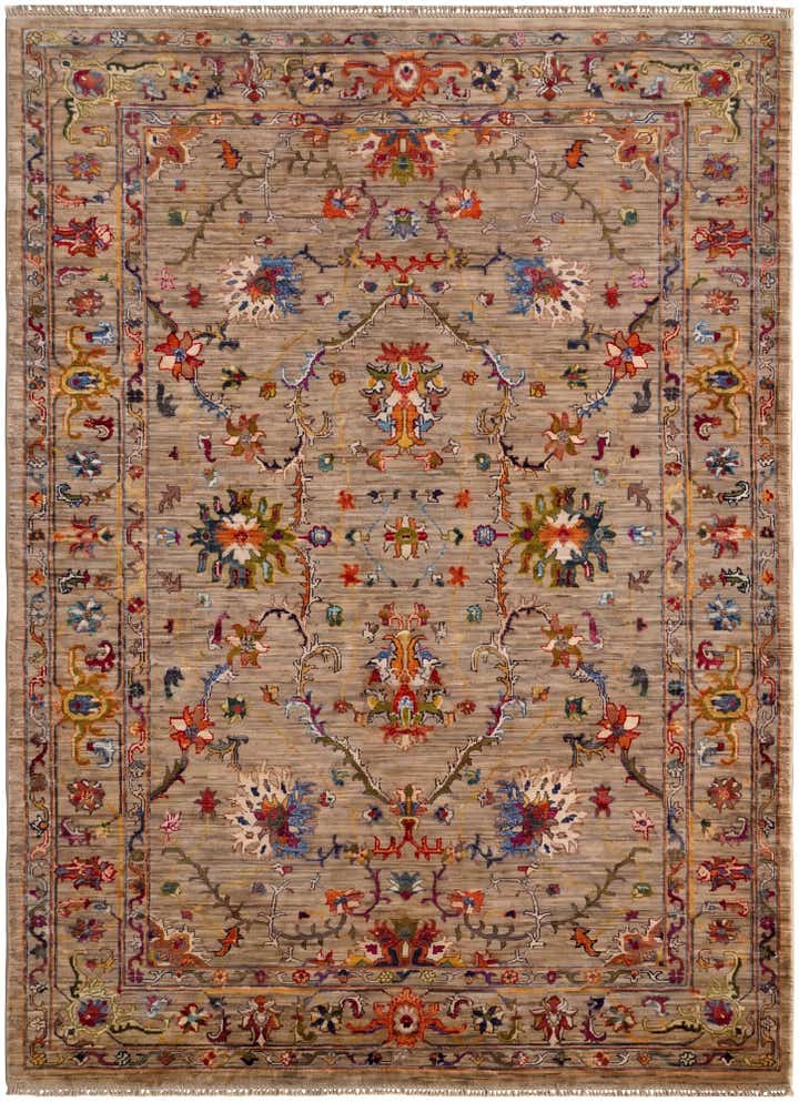 5' 1 x 7' Hand Knotted Ariana Ziegler Rug