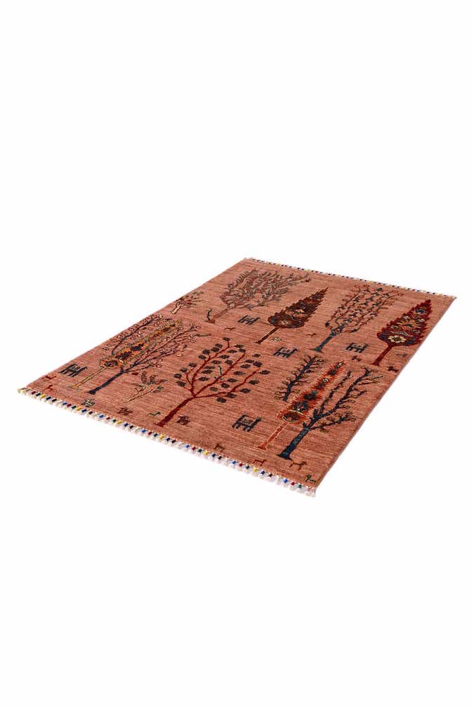 3' 5 x 4' 11 Hand Knotted Ariana Ziegler Rug