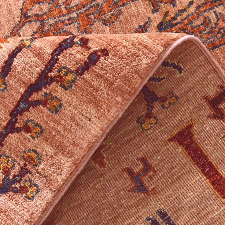 Detail image of 3' 5 x 4' 11 Hand Knotted Ariana Ziegler Rug
