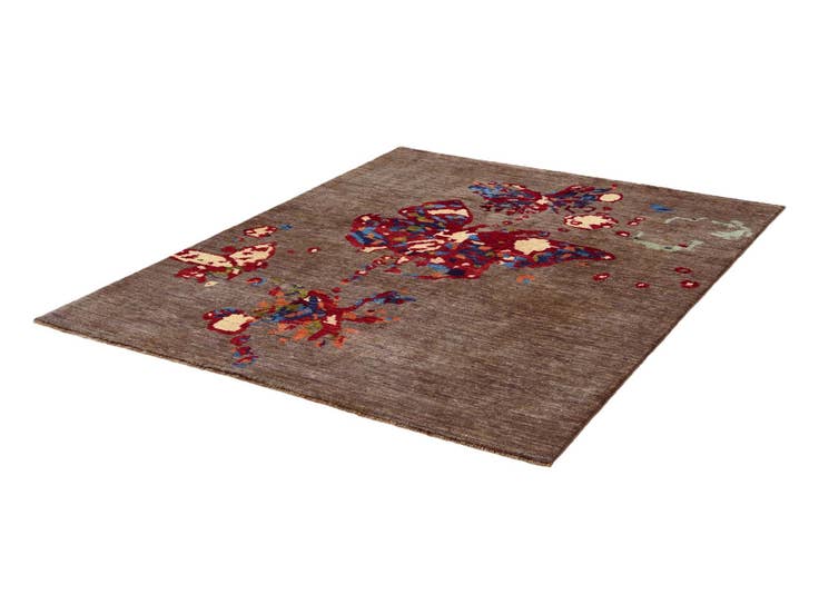 Detail image of 5' x 6' 5 Hand Knotted Ariana Ziegler Rug