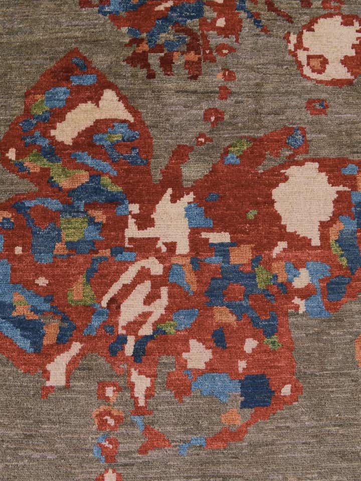 5' x 6' 5 Hand Knotted Ariana Ziegler Rug