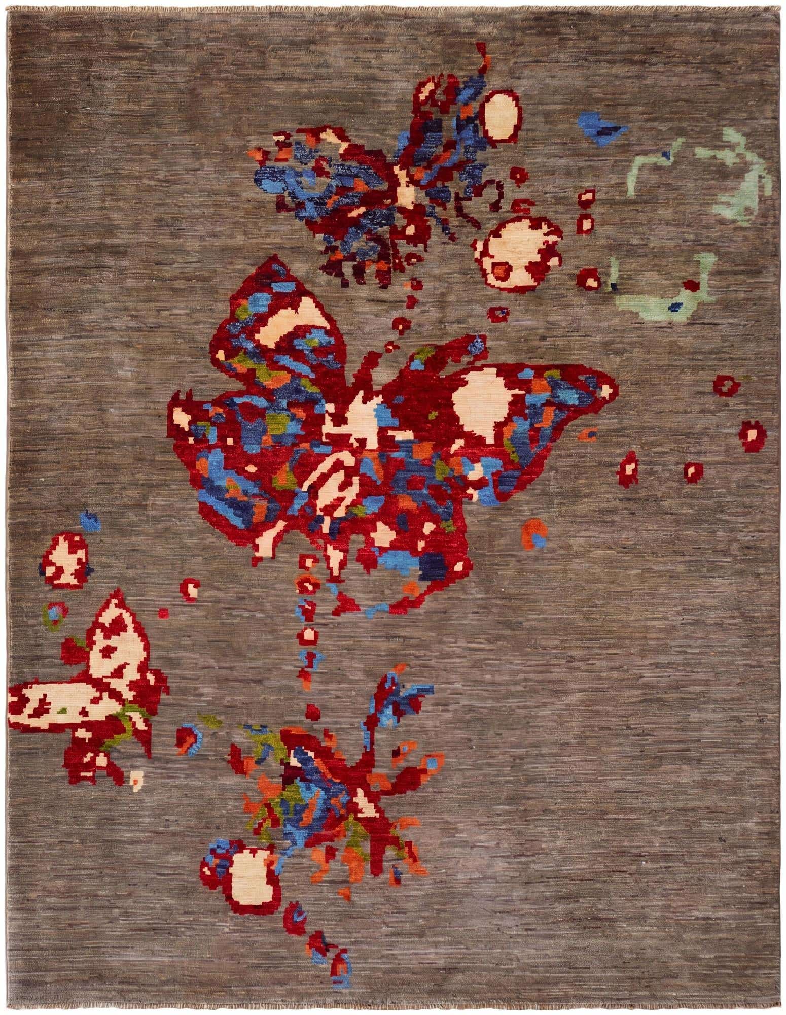 5' x 6' 5 Hand Knotted Ariana Ziegler Rug