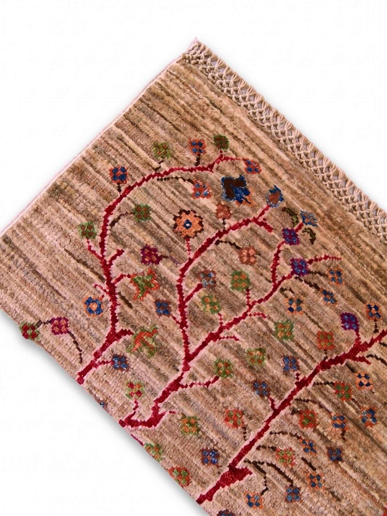 5' 1 x 6' 9 Hand Knotted Ariana Ziegler Rug