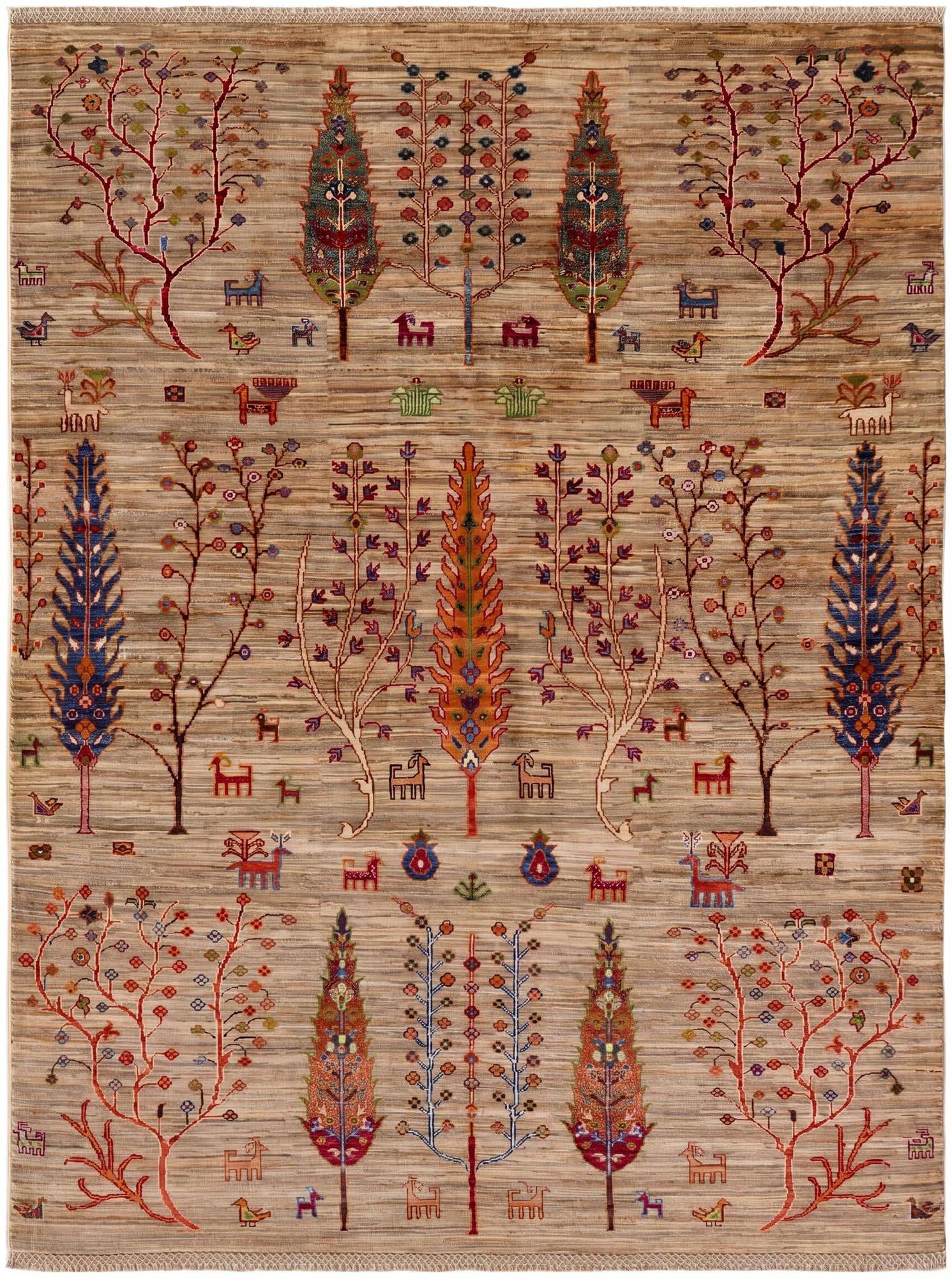 5' 1 x 6' 9 Hand Knotted Ariana Ziegler Rug