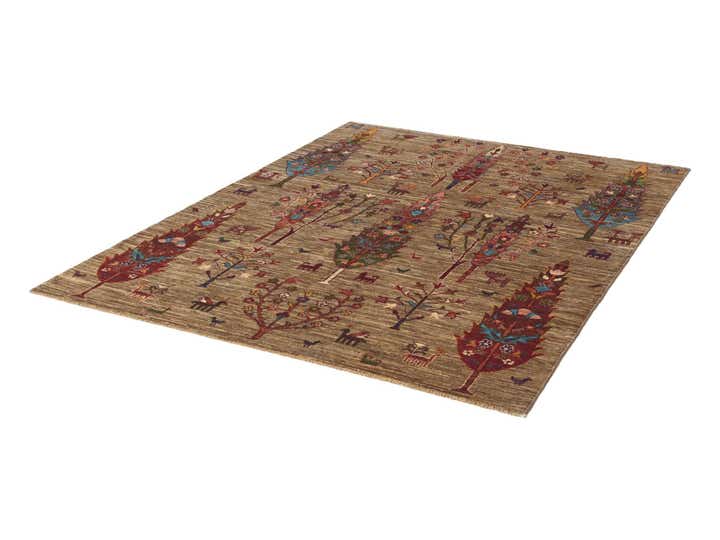 5' 1 x 6' 6 Hand Knotted Ariana Ziegler Rug