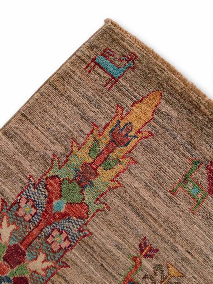 5' 1 x 6' 6 Hand Knotted Ariana Ziegler Rug