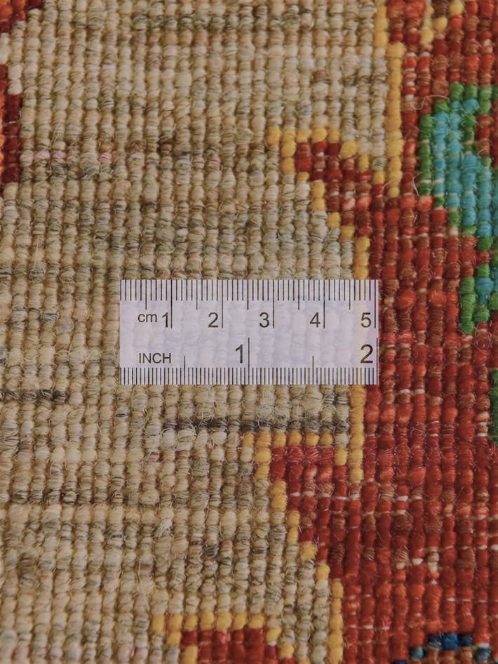 Detail image of 5' 1 x 6' 6 Hand Knotted Ariana Ziegler Rug