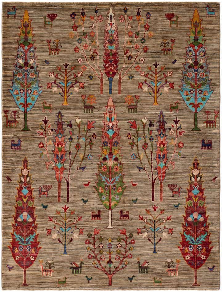 5' 1 x 6' 6 Hand Knotted Ariana Ziegler Rug