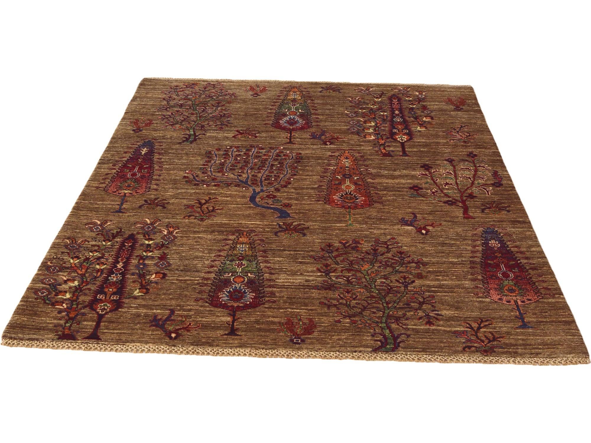 5' 1 x 6' 8 Hand Knotted Ariana Ziegler Rug