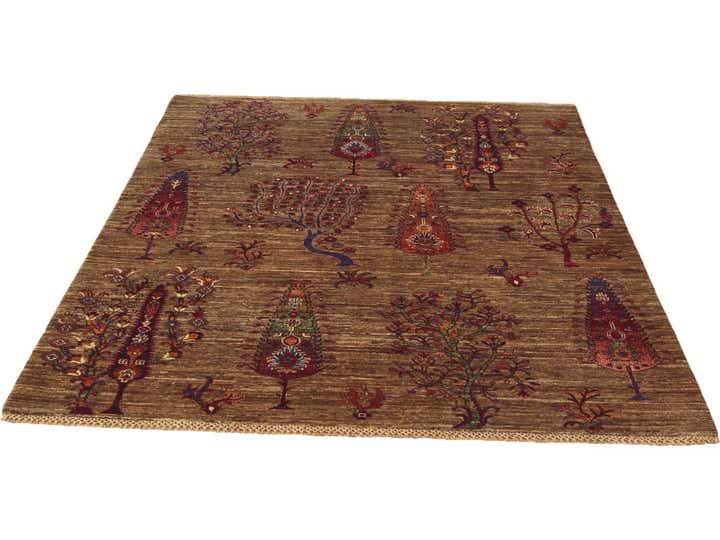 5' 1 x 6' 8 Hand Knotted Ariana Ziegler Rug