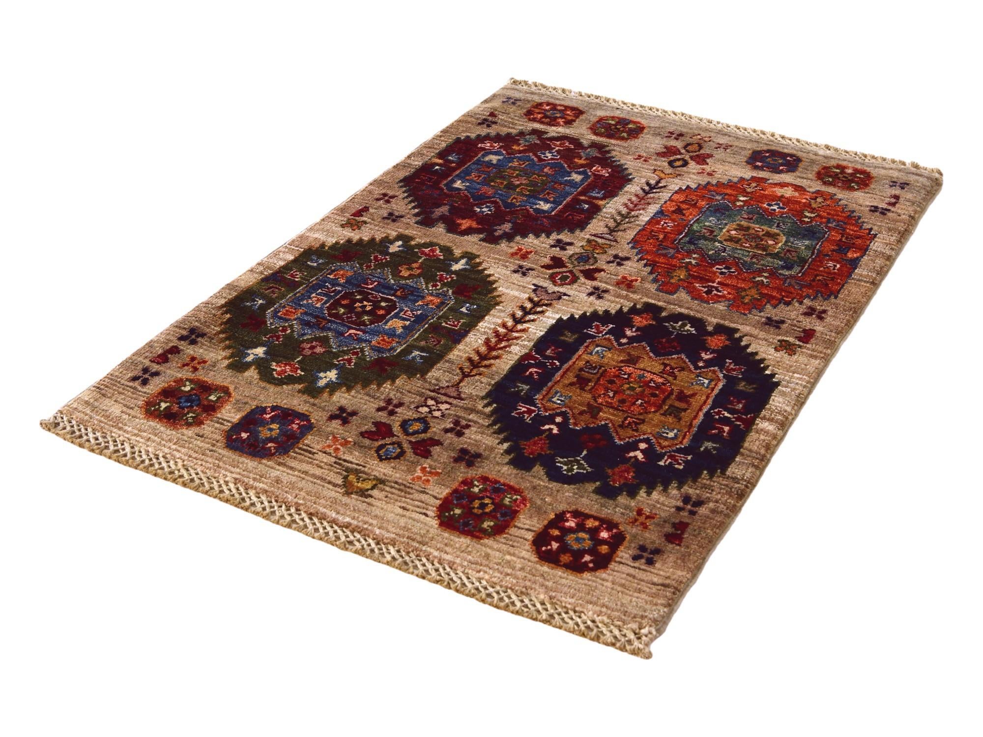 2' x 3' 1 Hand Knotted Ariana Ziegler Rug