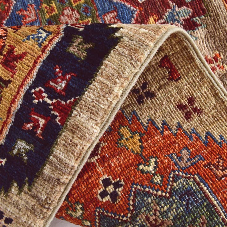 Detail image of 2' x 3' 1 Hand Knotted Ariana Ziegler Rug