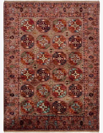 5' 3 x 7' Hand Knotted Ariana Ziegler Rug