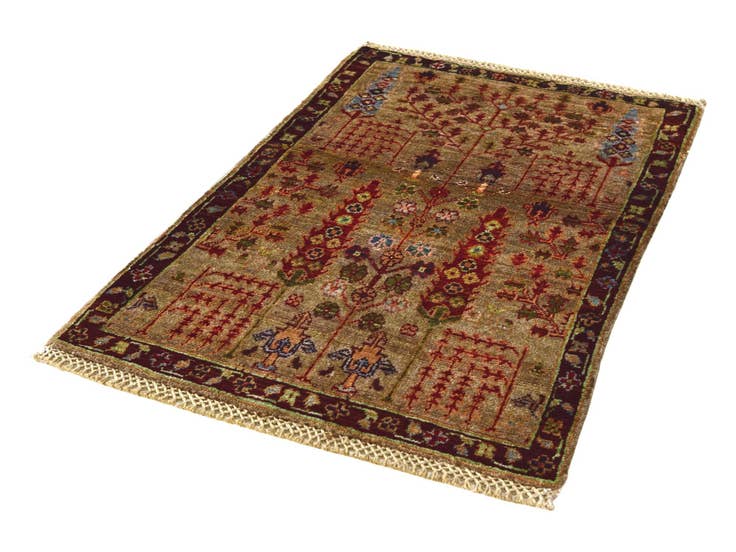 Detail image of 2' x 3' 2 Hand Knotted Ariana Ziegler Rug