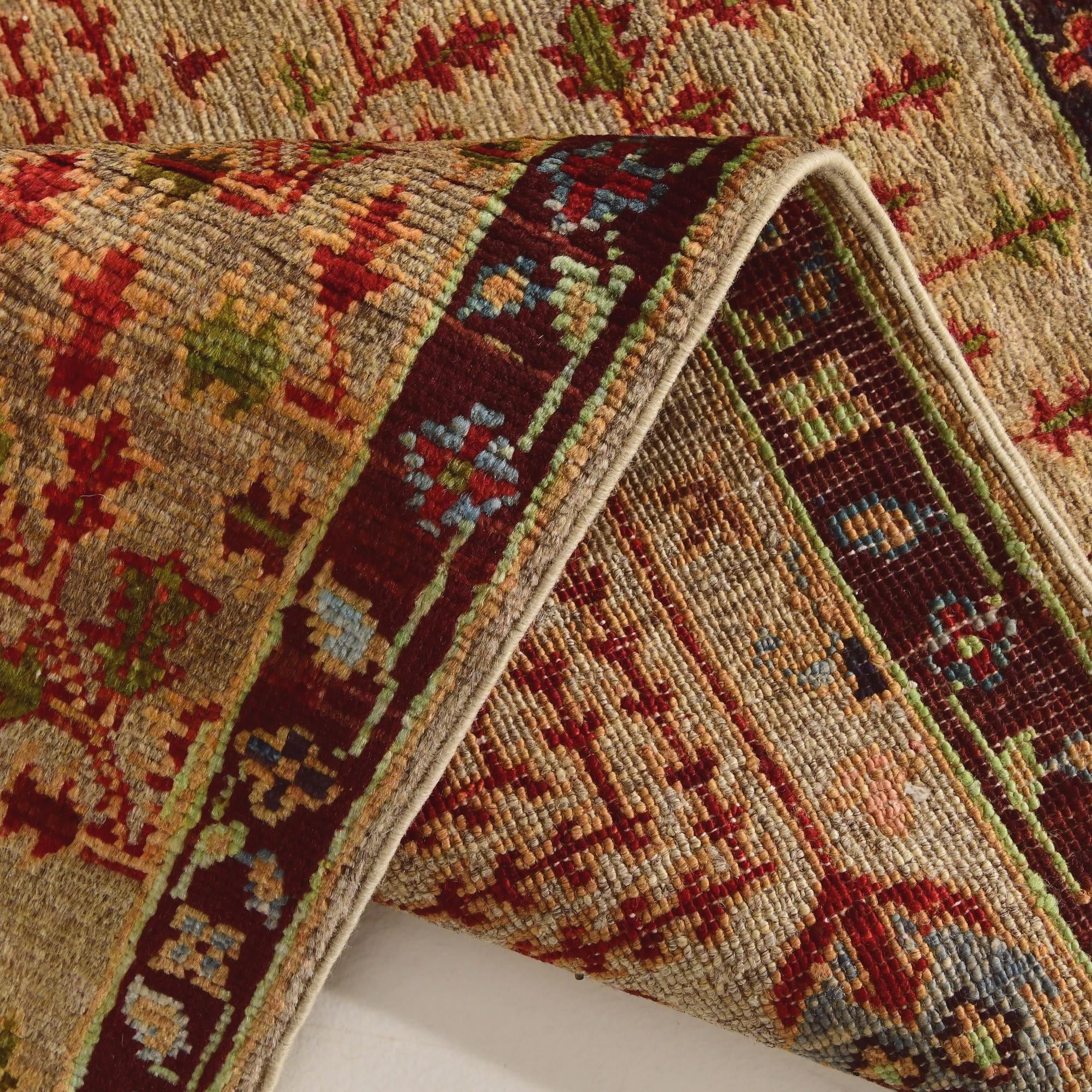 2' x 3' 2 Hand Knotted Ariana Ziegler Rug