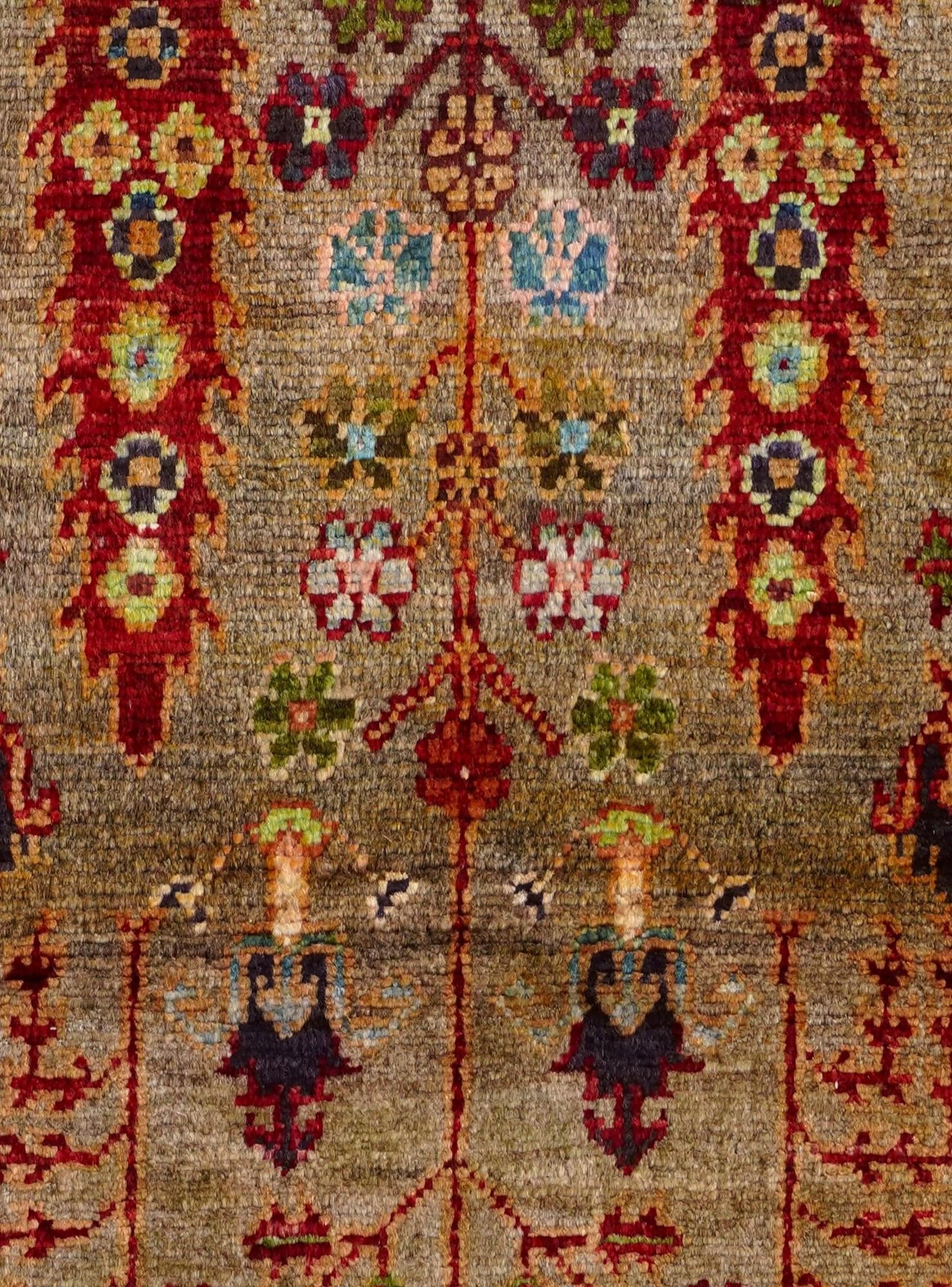 2' x 3' 2 Hand Knotted Ariana Ziegler Rug