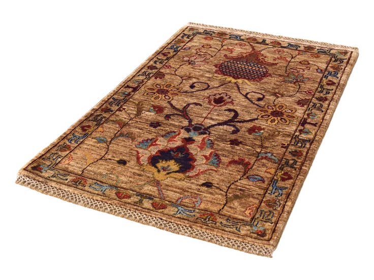 Detail image of 2' x 3' 1 Hand Knotted Ariana Ziegler Rug