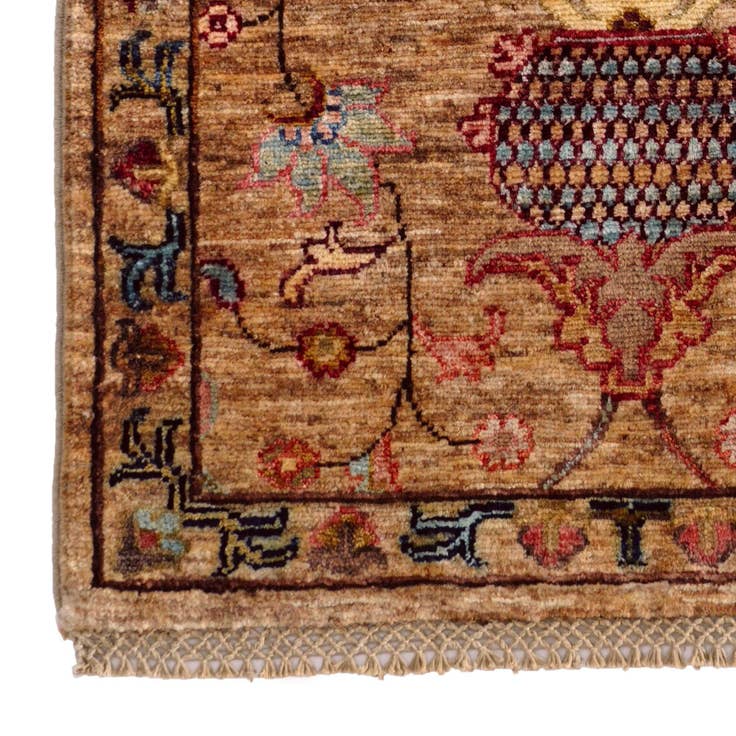 Detail image of 2' x 3' 1 Hand Knotted Ariana Ziegler Rug