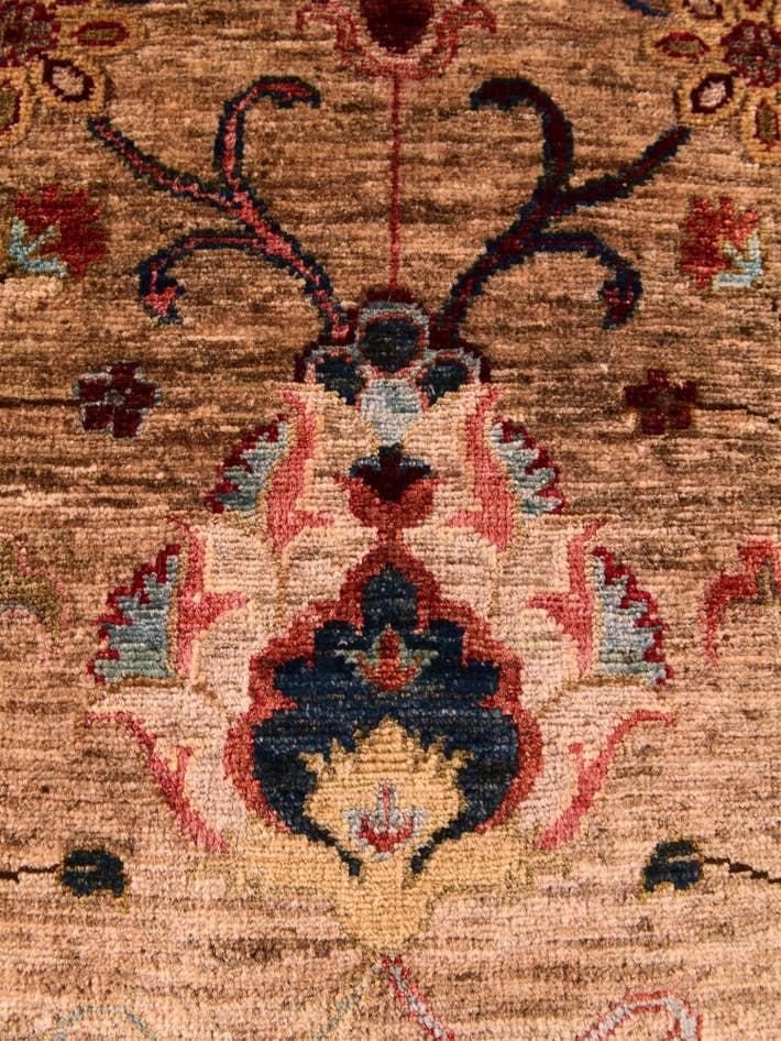 Detail image of 2' x 3' 1 Hand Knotted Ariana Ziegler Rug