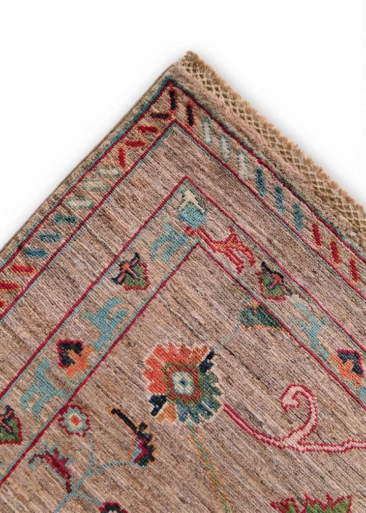 3' x 4' 2 Hand Knotted Ariana Ziegler Rug