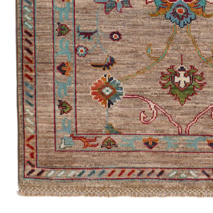 3' x 4' 2 Hand Knotted Ariana Ziegler Rug