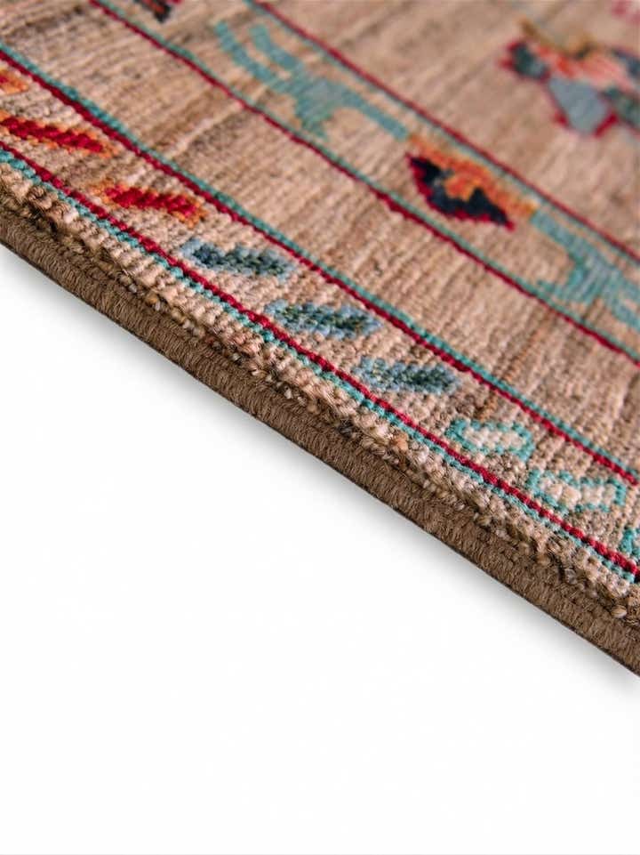 3' x 4' 2 Hand Knotted Ariana Ziegler Rug