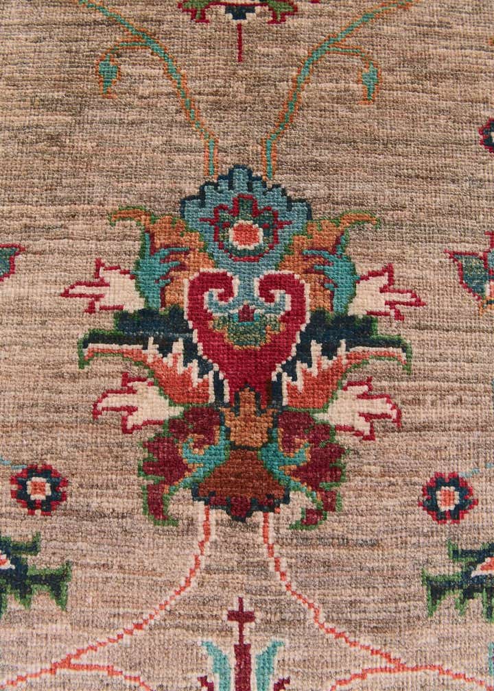 3' x 4' 2 Hand Knotted Ariana Ziegler Rug