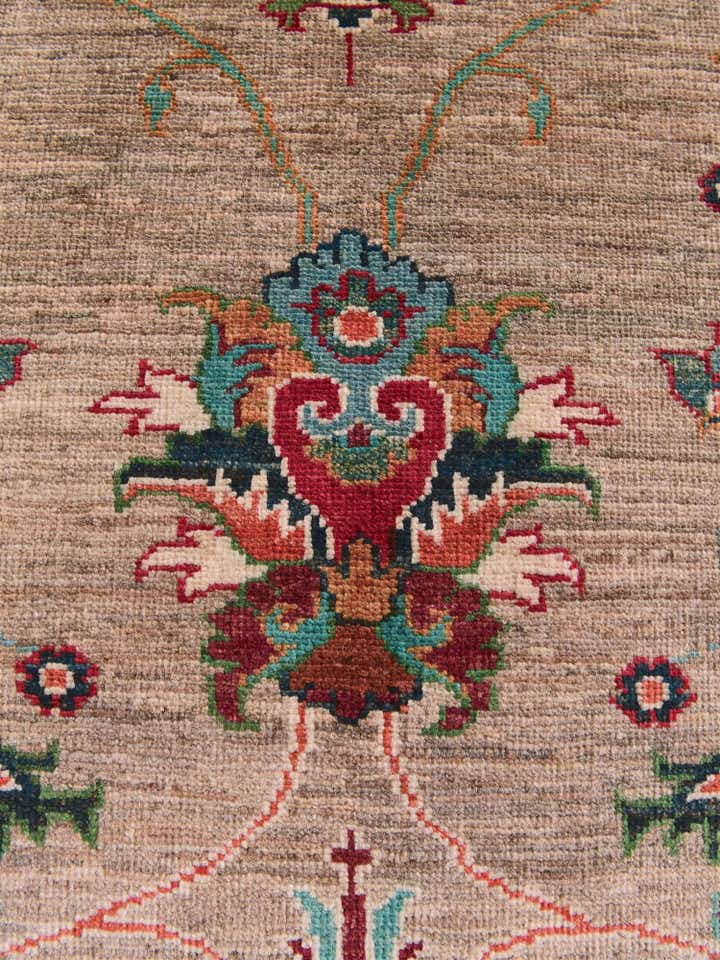 3' x 4' 2 Hand Knotted Ariana Ziegler Rug