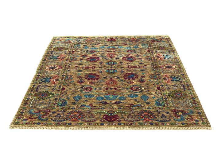 5' 2 x 6' 8 Hand Knotted Ariana Ziegler Rug