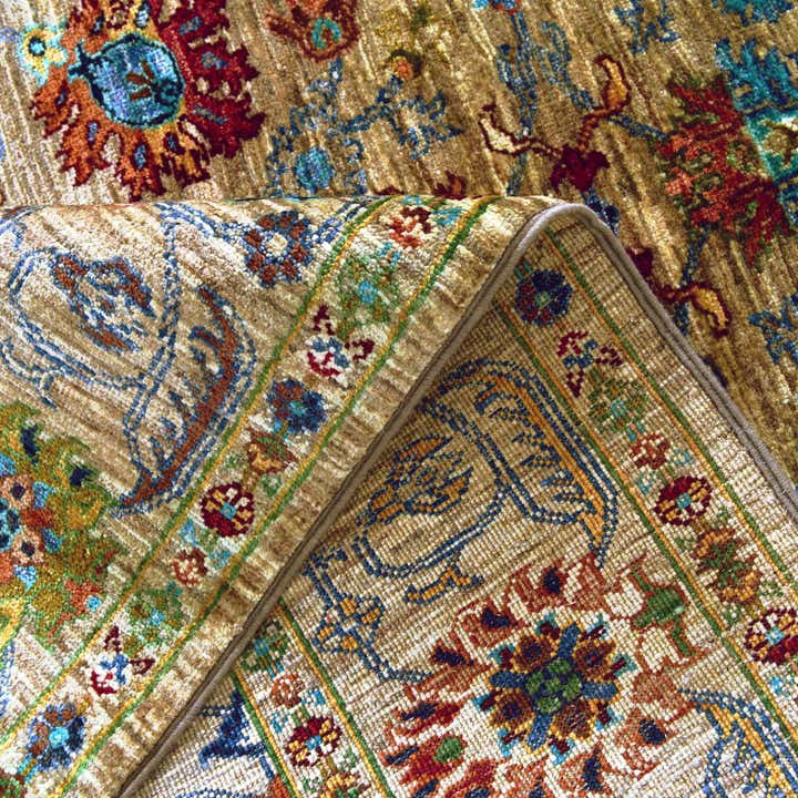 5' 2 x 6' 8 Hand Knotted Ariana Ziegler Rug
