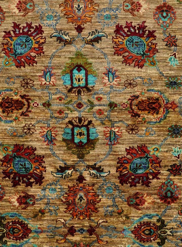 5' 2 x 6' 8 Hand Knotted Ariana Ziegler Rug