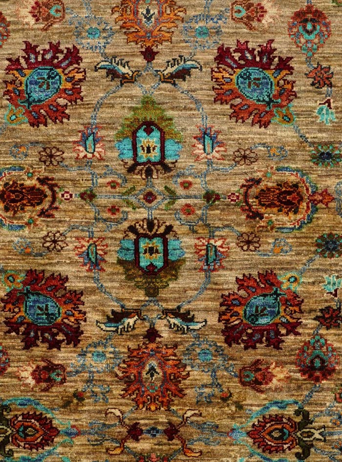 Detail image of 5' 2 x 6' 8 Hand Knotted Ariana Ziegler Rug