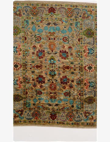 5' 2 x 6' 8 Hand Knotted Ariana Ziegler Rug