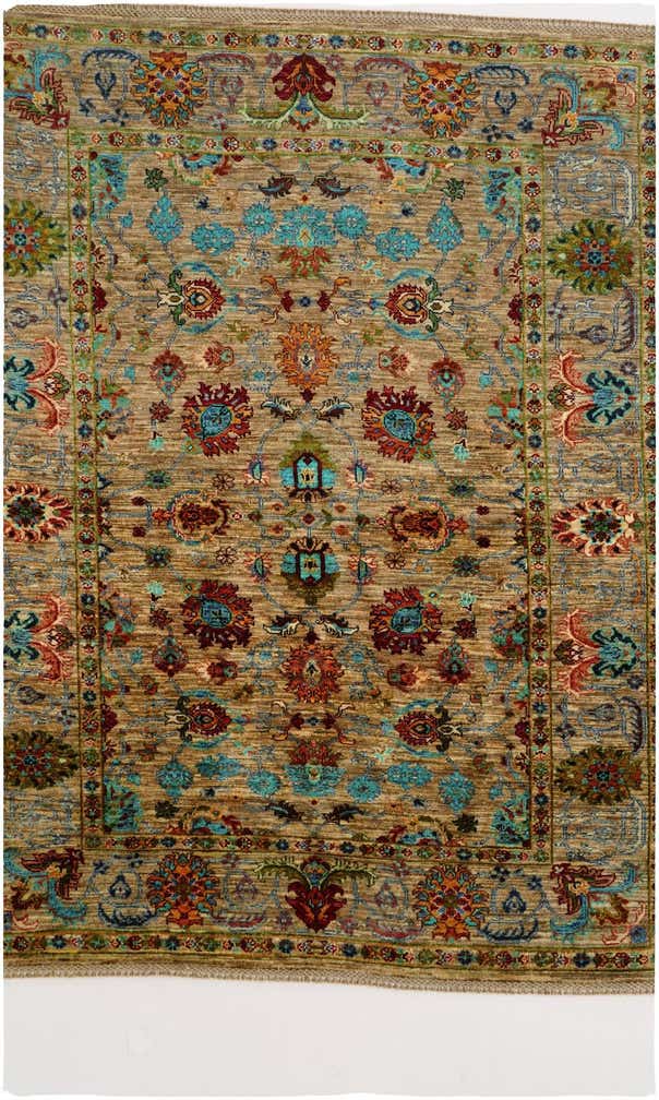 5' 2 x 6' 8 Hand Knotted Ariana Ziegler Rug