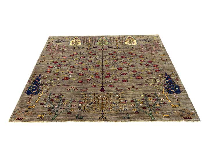 5' 4 x 6' 9 Hand Knotted Ariana Ziegler Rug