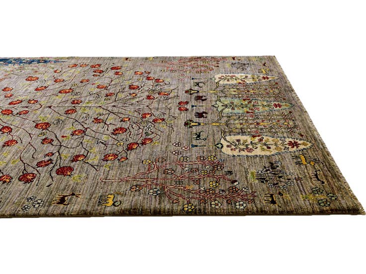 Detail image of 5' 4 x 6' 9 Hand Knotted Ariana Ziegler Rug