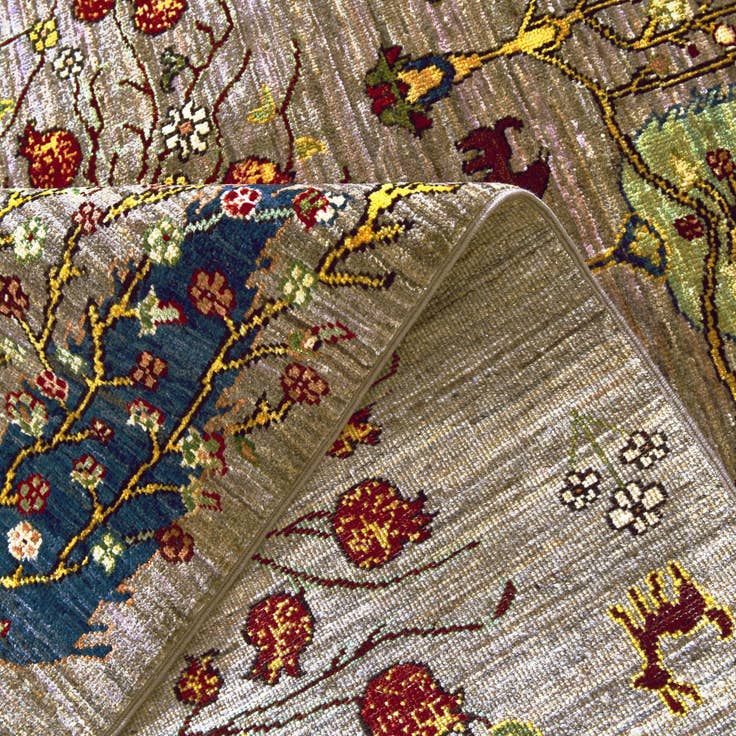 Detail image of 5' 4 x 6' 9 Hand Knotted Ariana Ziegler Rug