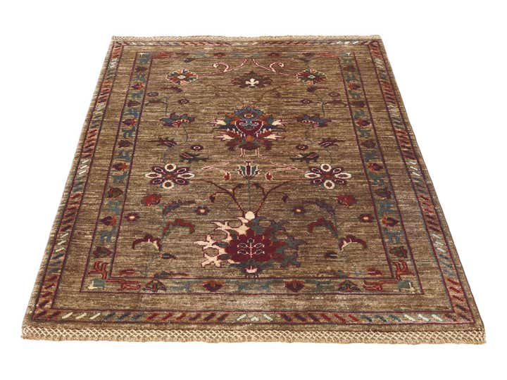 2' 11 x 4' 2 Hand Knotted Ariana Ziegler Rug