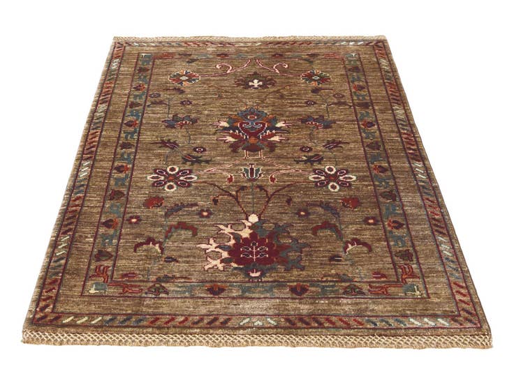 Detail image of 2' 11 x 4' 2 Hand Knotted Ariana Ziegler Rug