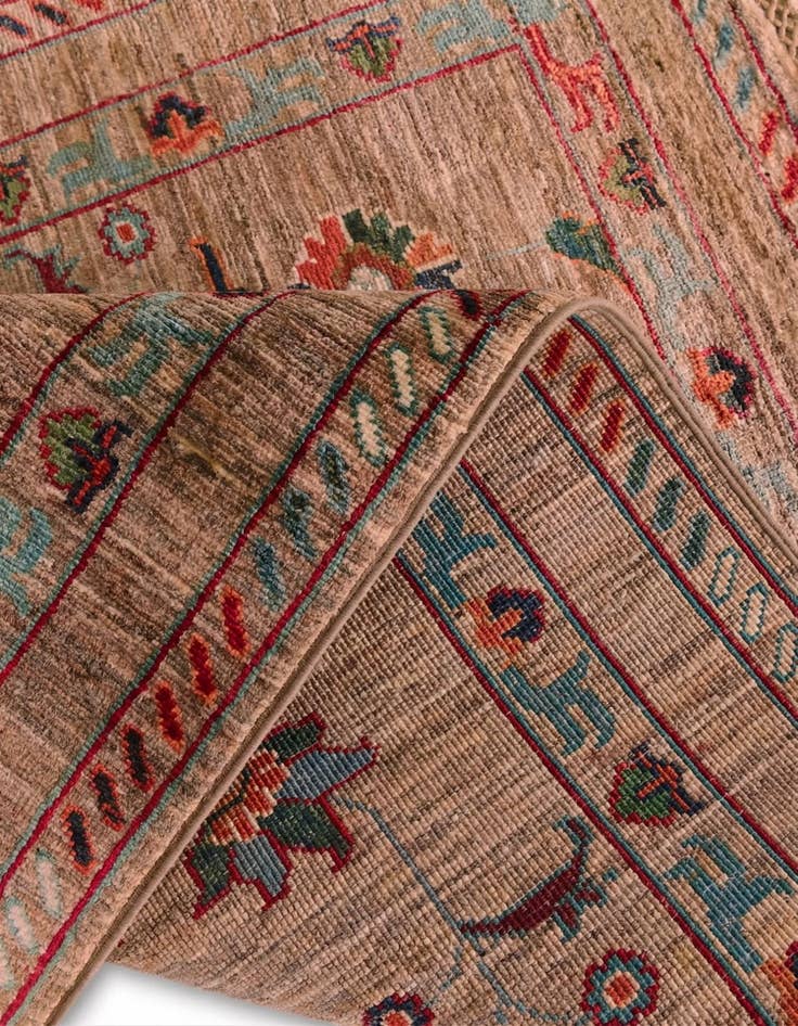 Detail image of 2' 11 x 4' 2 Hand Knotted Ariana Ziegler Rug