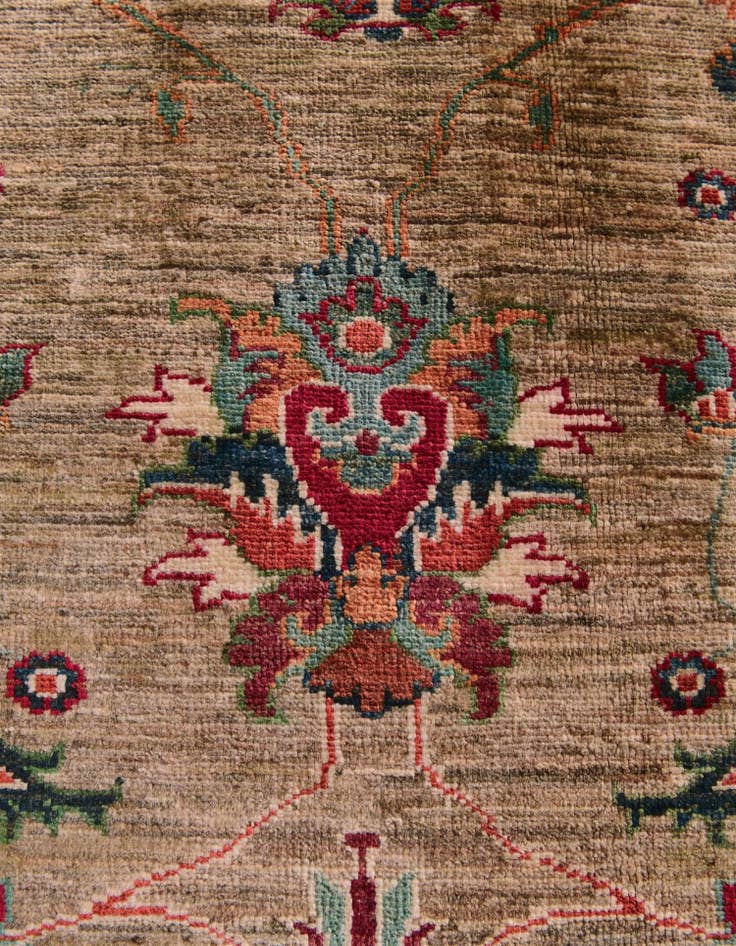Detail image of 2' 11 x 4' 2 Hand Knotted Ariana Ziegler Rug