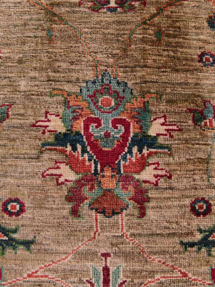 2' 11 x 4' 2 Hand Knotted Ariana Ziegler Rug