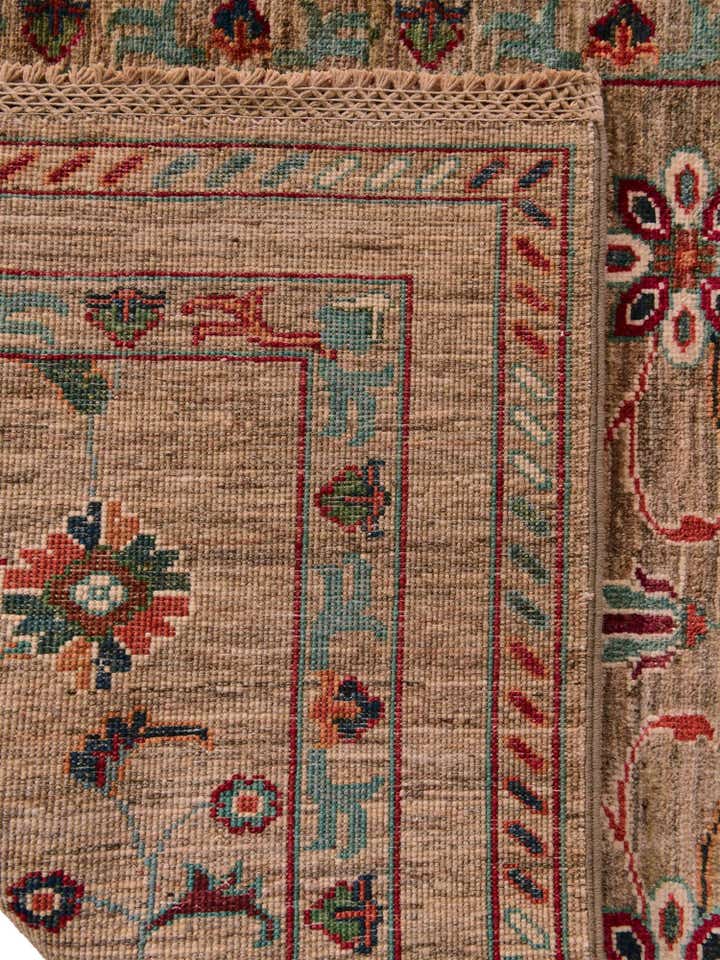 2' 11 x 4' 2 Hand Knotted Ariana Ziegler Rug
