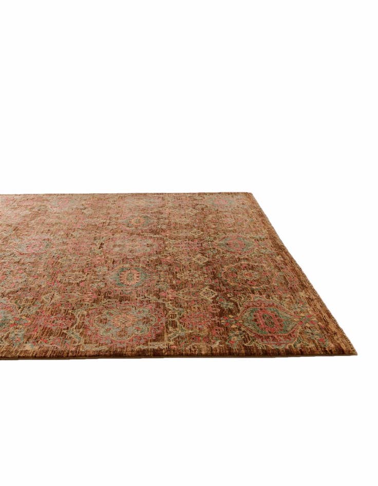 Detail image of 5' x 6' 7 Hand Knotted Ariana Ziegler Rug